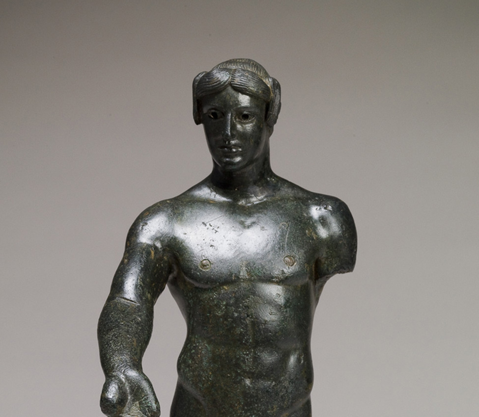 Maker Unknown (Greek), Statuette of a youth (probably Apollo), ca. 470 BCE