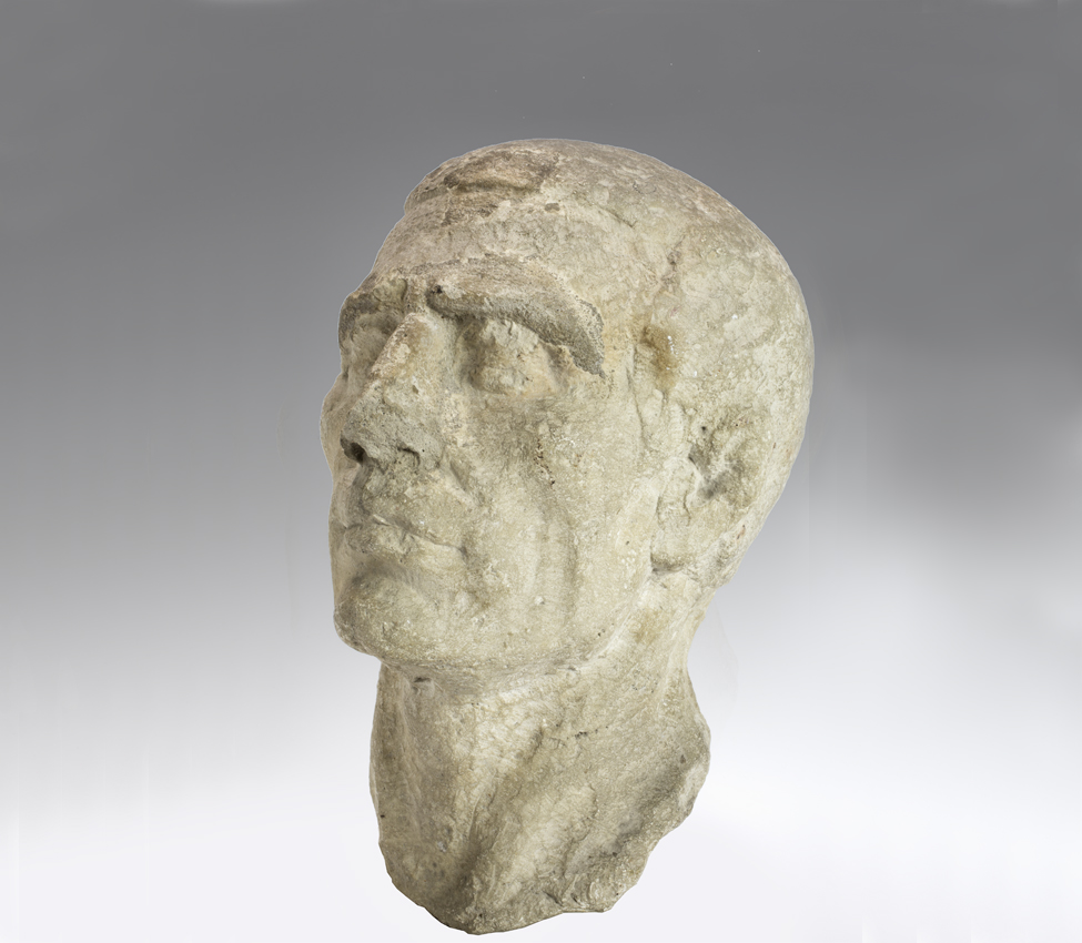 Maker unknown (Roman), Head of a man, 1st century BCE