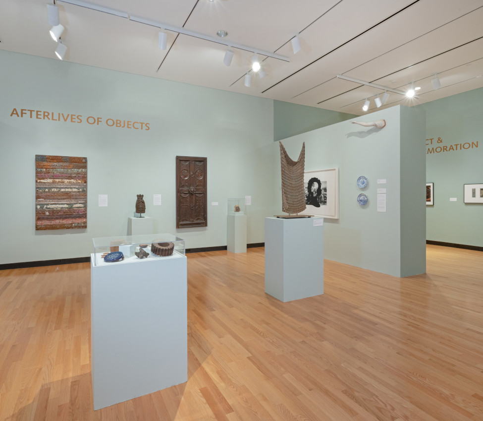 Installation view of Major Themes, Fall 2018