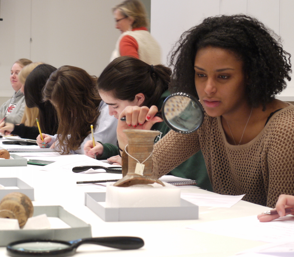 Bettina Bergman's class, Art History Seminar, The Lure of the Past: Collecting Antiquity, spring 2014