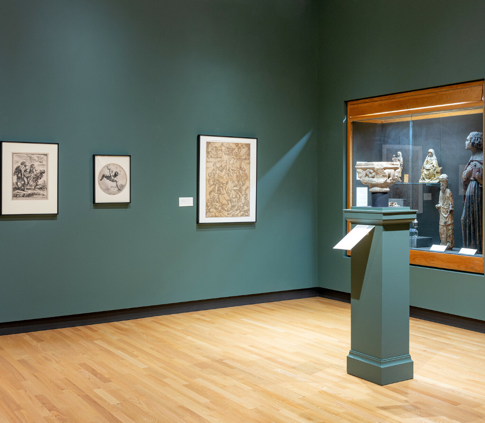 Installation view of the Caroline R. Hill Gallery, 2021