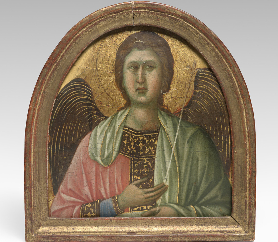 Duccio, Angel (Pinnacle from the Maestà altarpiece)