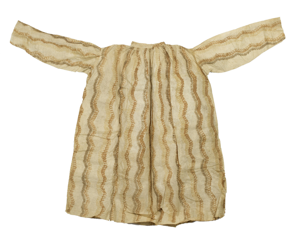 Bark cloth kapa shirt Mount Holyoke College Art Museum