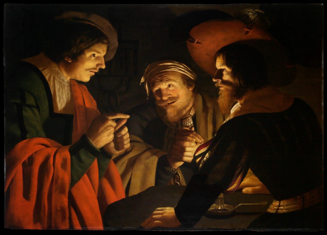 Crijn Hendricksz Volmarijn (Dutch, ca. 1604-1645), Joseph Interpreting the Dreams of Pharaoh's Butler and Baker, 	ca. 1631-1637