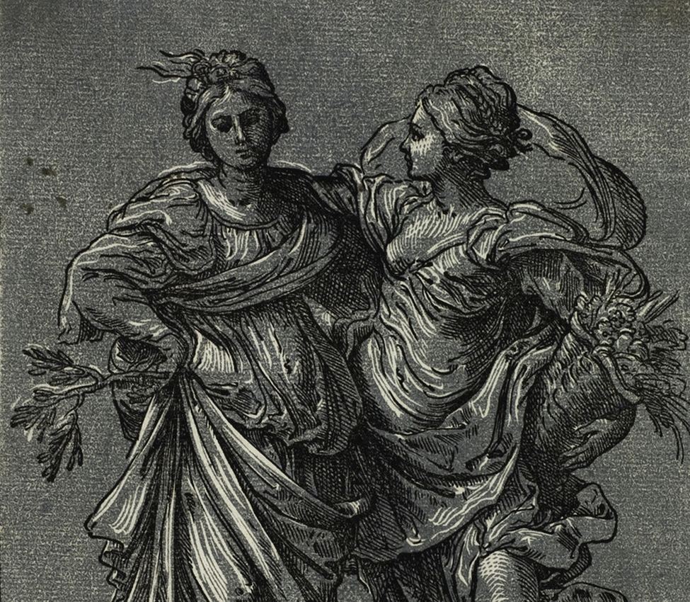 Bartolomeo Coriolano after Guido Reni, Allegory of Peace and Abundance, 1627