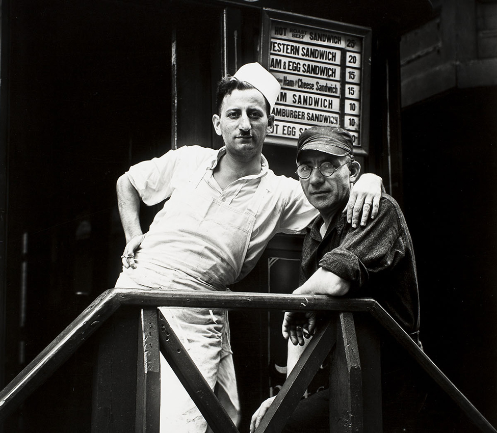 Walker Evans (American, 1903-1975), Lunchroom Buddies, New York City, 1931