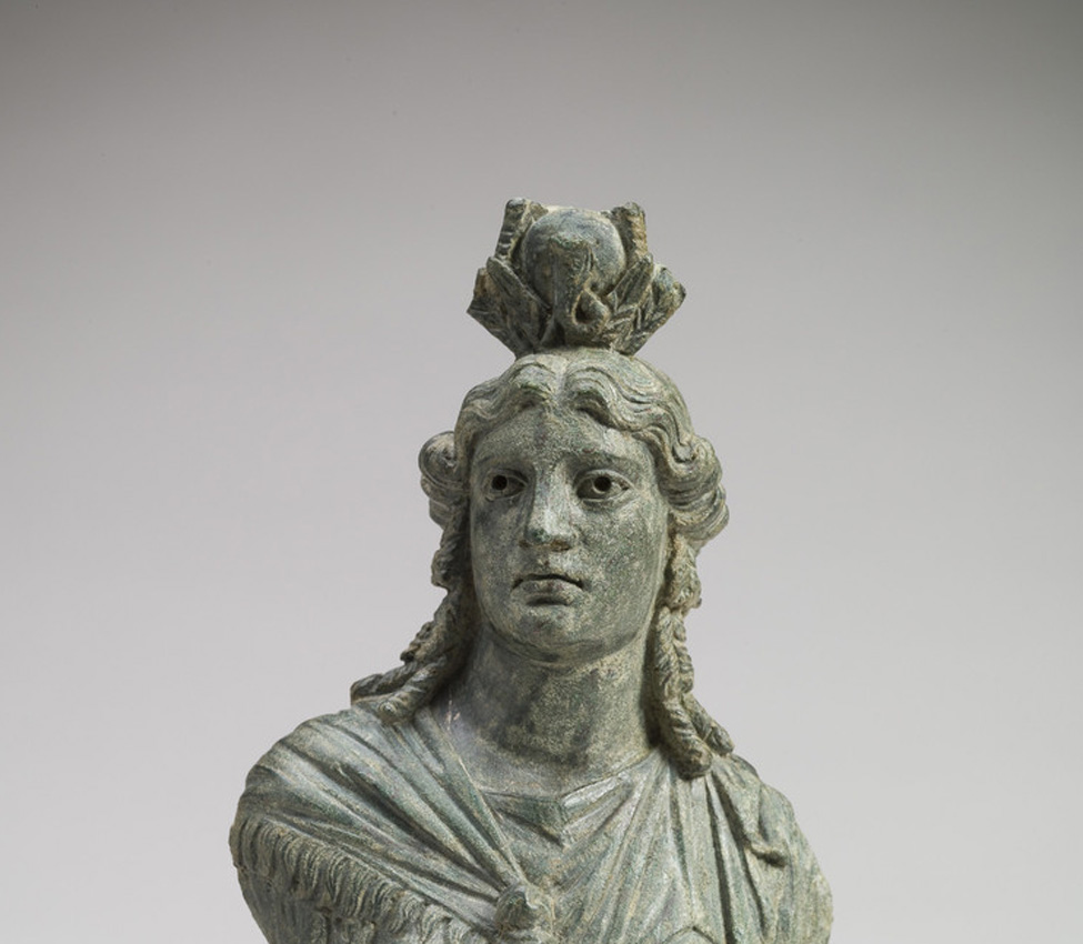 Maker unknown (Roman), Bust of Isis, 2nd century CE