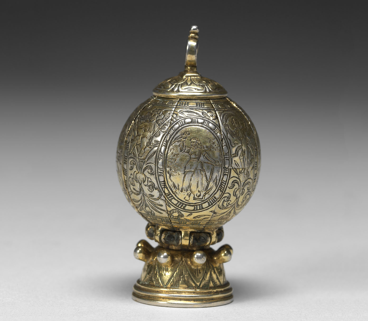 Maker Unknown (German), Pomander, 1580-90