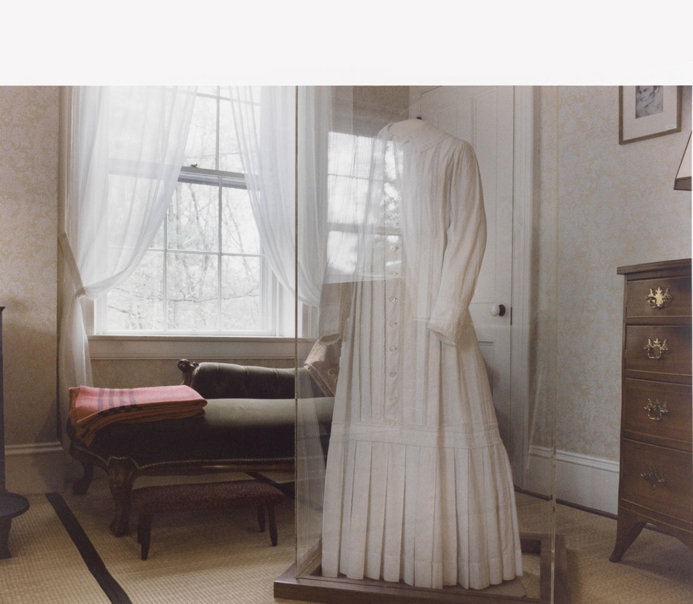 Jerome Liebling (American, 1924-2011), Emily Dickinson's White Dress, The Homestead, 1989