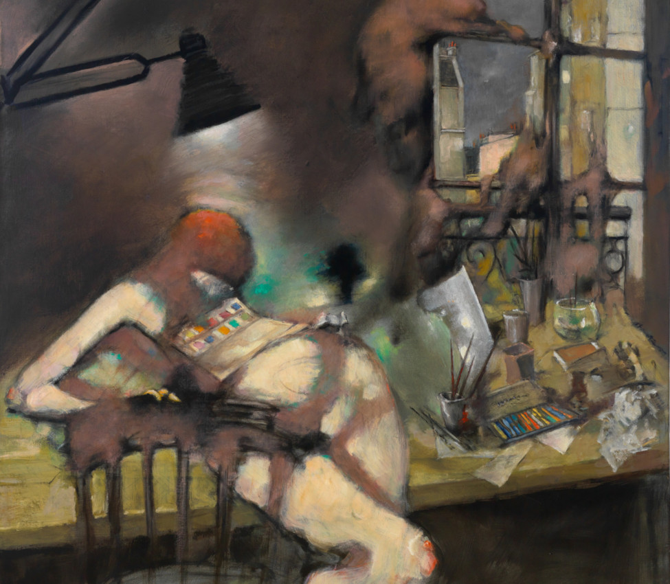 Dororthea Tanning (American, 1910-2012), Still in the Studio (detail), 1979