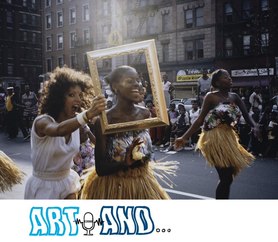 Lorraine O'Grady (American, b. 1934), Art Is...(Dancer in Grass Skirt) (detail), 1983 image capture / 2009 print