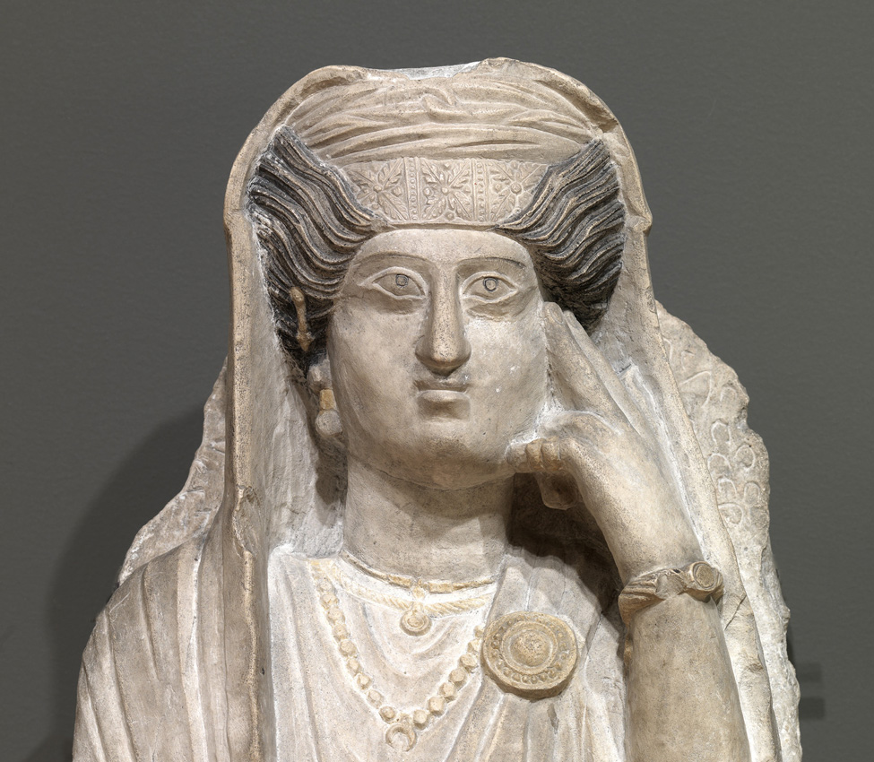 Maker Unknown (Roman), Funerary bust of a woman, 2nd-3rd century CE
