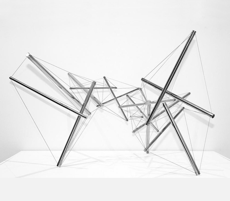 Kenneth Snelson (American, b. 1927), Wing I, 1992