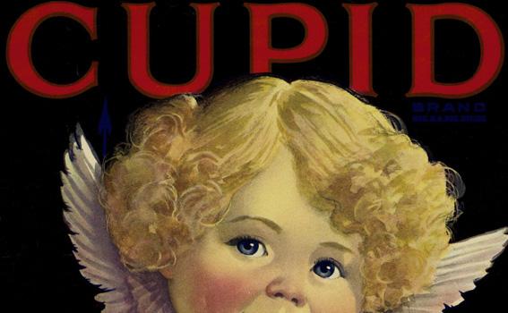 Artist Unknown (American), Crate label; Cupid, ca. 1925-45