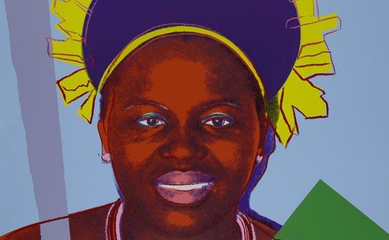 Andy Warhol (American, 1928-1987), Reigning Queens (Royal Edition) (Queen Ntombi), 1985