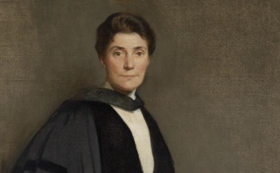 John White Alexander (American, 1856-1915), President Mary Emma Woolley, ca. 1909