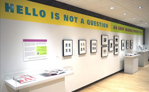 Hello is Not a Question installation view Hello is Not a Question installation view