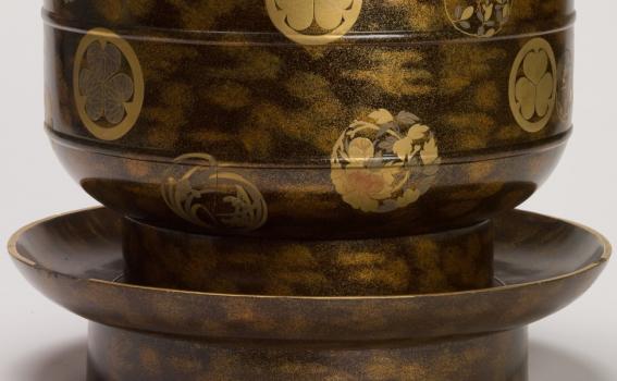 Unknown (Japanese), Round food container (detail), 1615-1893 (Edo or early Meiji Period)