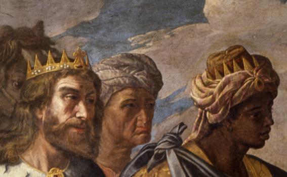 Franco, Giuseppe; Giuseppe de' Monti (Italian, 1550-1628), Adoration of the Magi (detail)