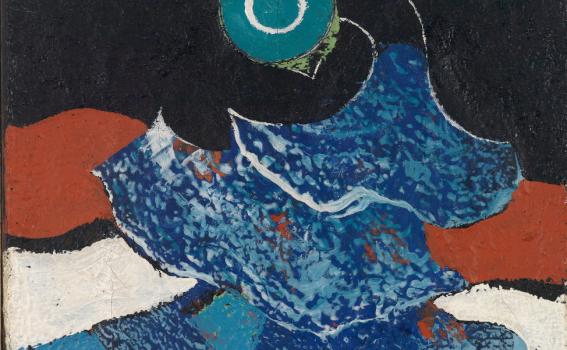 Max Ernst (German, 1891-1976), Bird (detail), ca. 1928