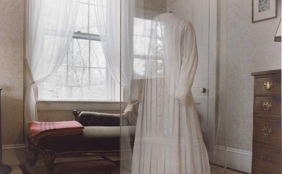 Jerome Liebling (American, 1924-2011), Emily Dickinson's White Dress, The Homestead, 1989