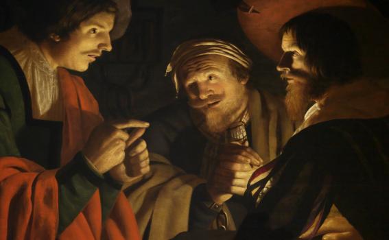 Crijn Hendricksz. Volmarijn (Dutch, ca. 1604-1645), Joseph Interpreting the Dreams of Pharaoh's Butler and Baker (detail), ca. 1631-1637 Crijn Hendricksz. Volmarijn (Dutch, ca. 1604-1645), Joseph Interpreting the Dreams of Pharaoh's Butler and Baker (detail), ca. 1631-1637