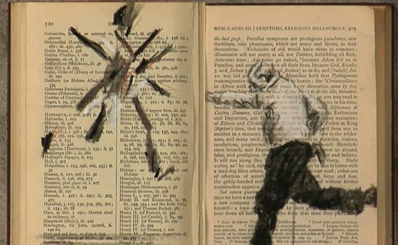 William Kentridge (South African, b. 1955), Tango for Page Turning (detail), 2012-2013