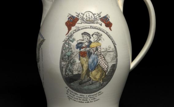 Unknown (British; English), Pitcher, ca. 1810 Unknown (British; English), Pitcher, ca. 1810