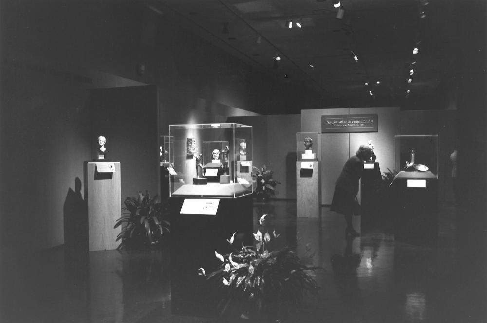 Archival Photograph of Exhibition Installation in 1983 Archival Photograph of Exhibition Installation in 1983