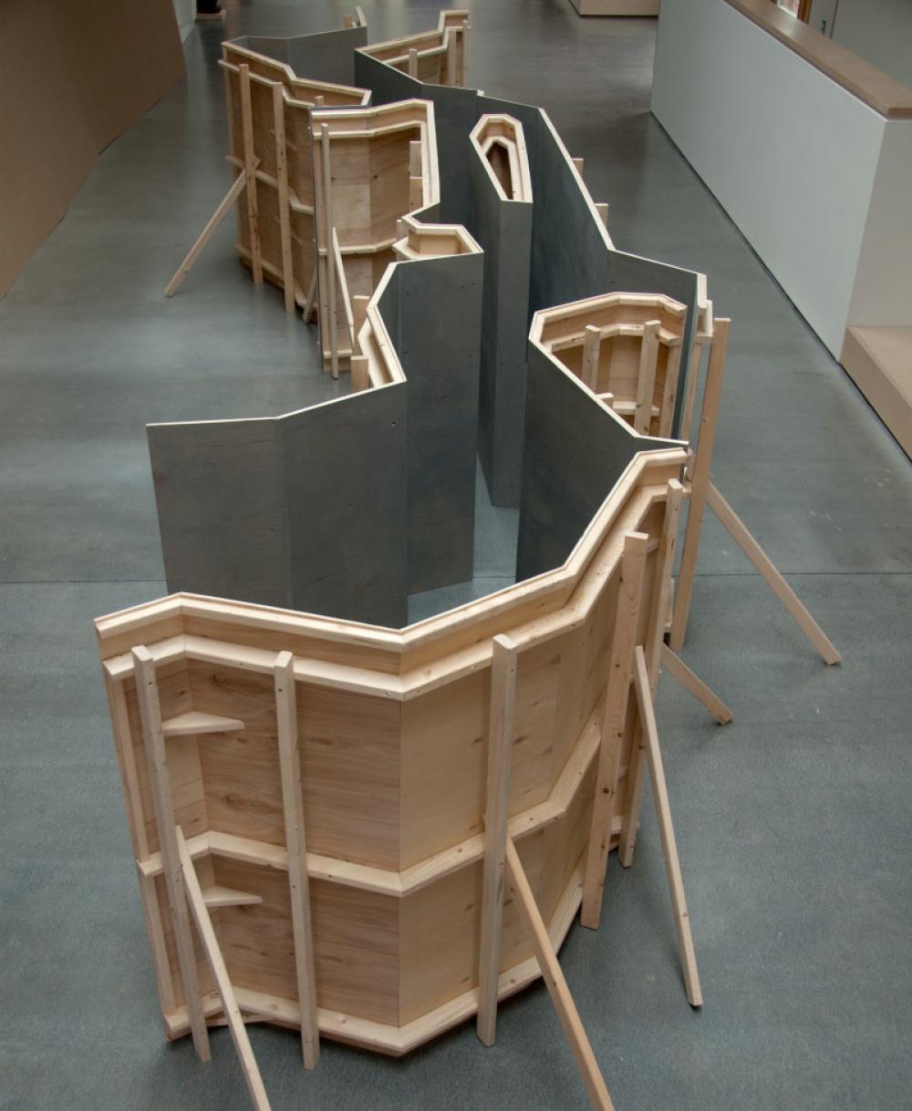 Fritz Horstman, Formwork for the East River, 2017 Fritz Horstman, Formwork for the East River, 2017