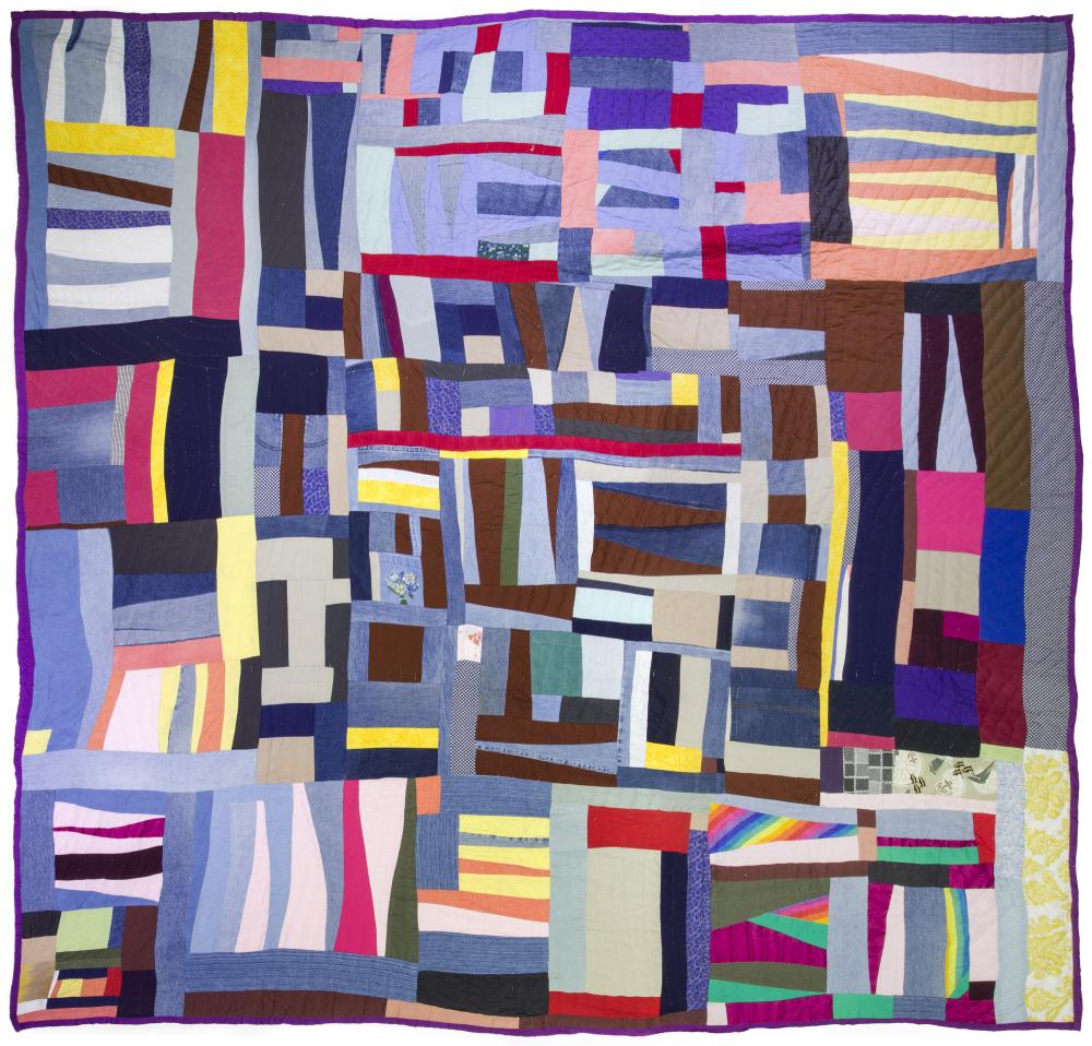 Mary Lee Bendolph (American, 1935- ), Grandpa Stripes, 2010