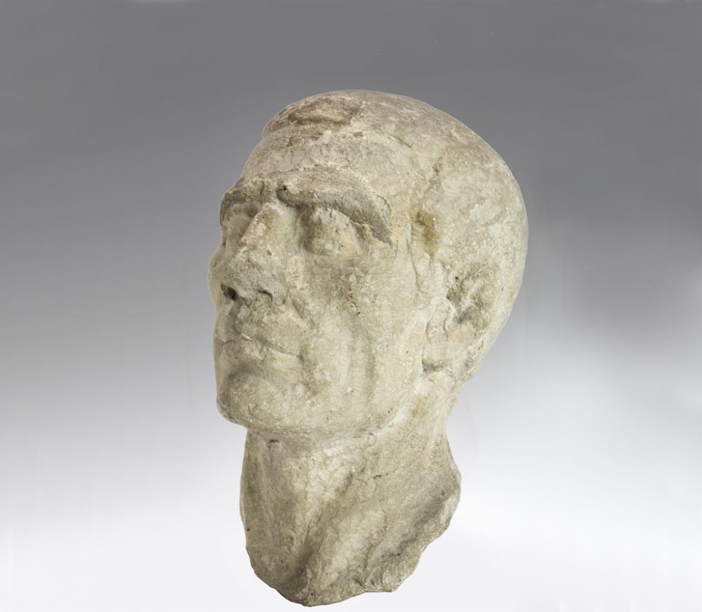 Maker unknown (Roman), Head of a man, 1st century BCE Maker unknown (Roman), Head of a man, 1st century BCE