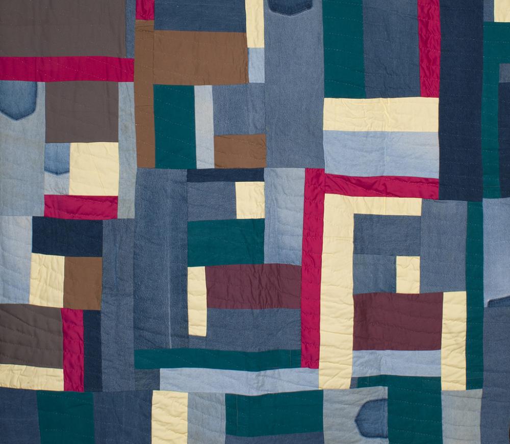 Mary Lee Bendolph (American, b. 1935), Ghost Pockets, 2003 (detail) Mary Lee Bendolph (American, b. 1935), Ghost Pockets, 2003 (detail)