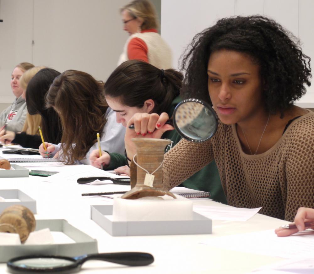 Bettina Bergman's class, Art History Seminar, The Lure of the Past: Collecting Antiquity, spring 2014