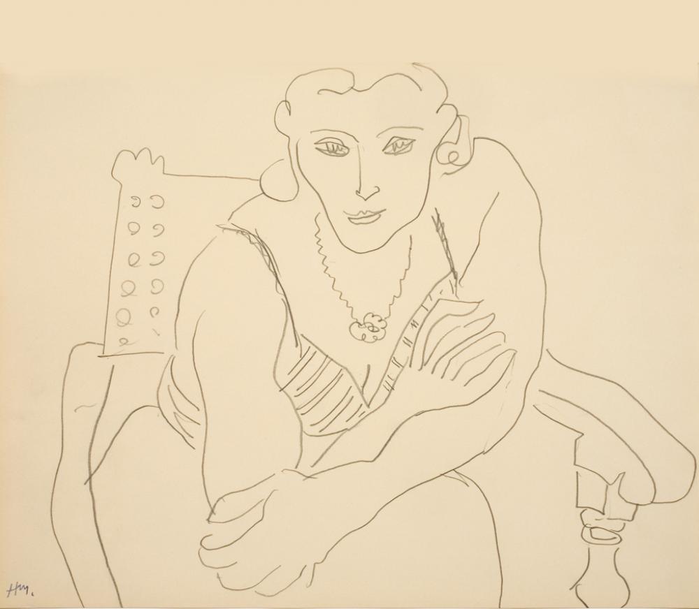 Henri Matisse, Femme en fauteuil (Woman in chair) Henri Matisse, Femme en fauteuil (Woman in chair)