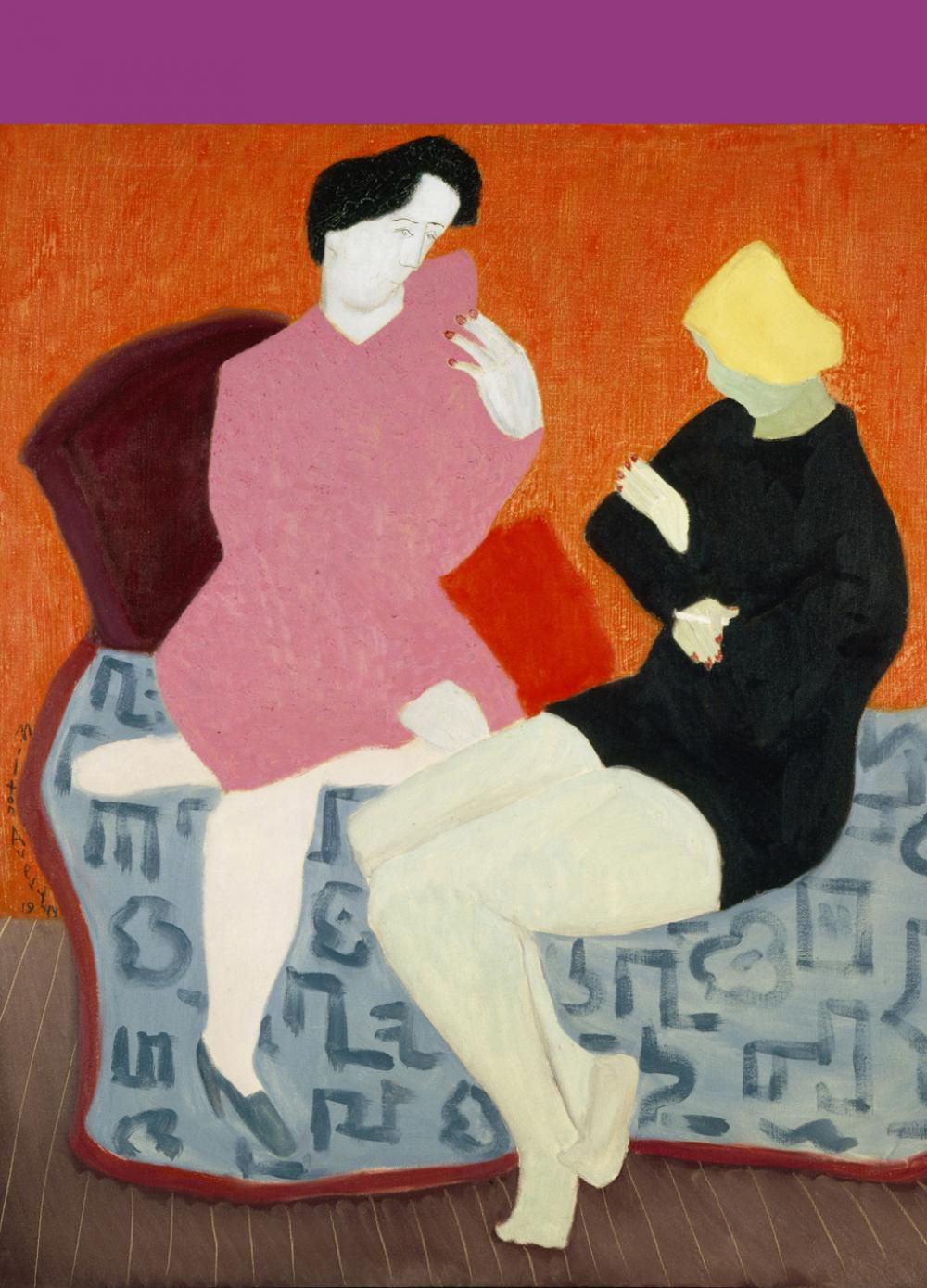 Milton Avery (American, 1893-1965), Discussion, 1944 Milton Avery (American, 1893-1965), Discussion, 1944