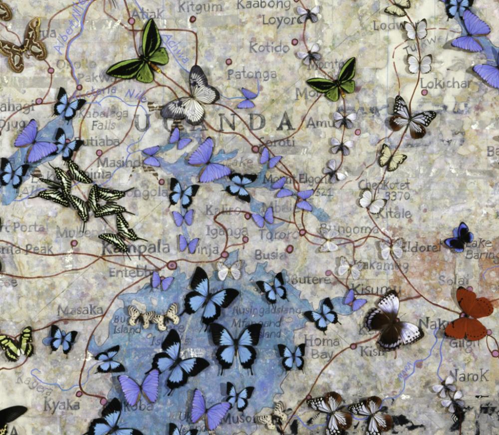 Jane Hammond (American, b. 1950), All Souls (Massindi) (detail), 2006 Jane Hammond (American, b. 1950), All Souls (Massindi) (detail), 2006