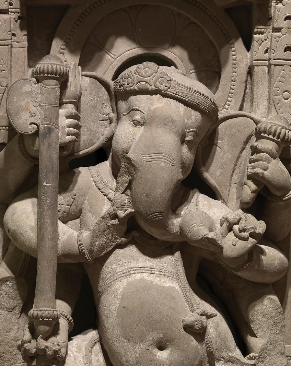 Maker Unknown (Indian), Dancing Ganesha, 800-900 CE