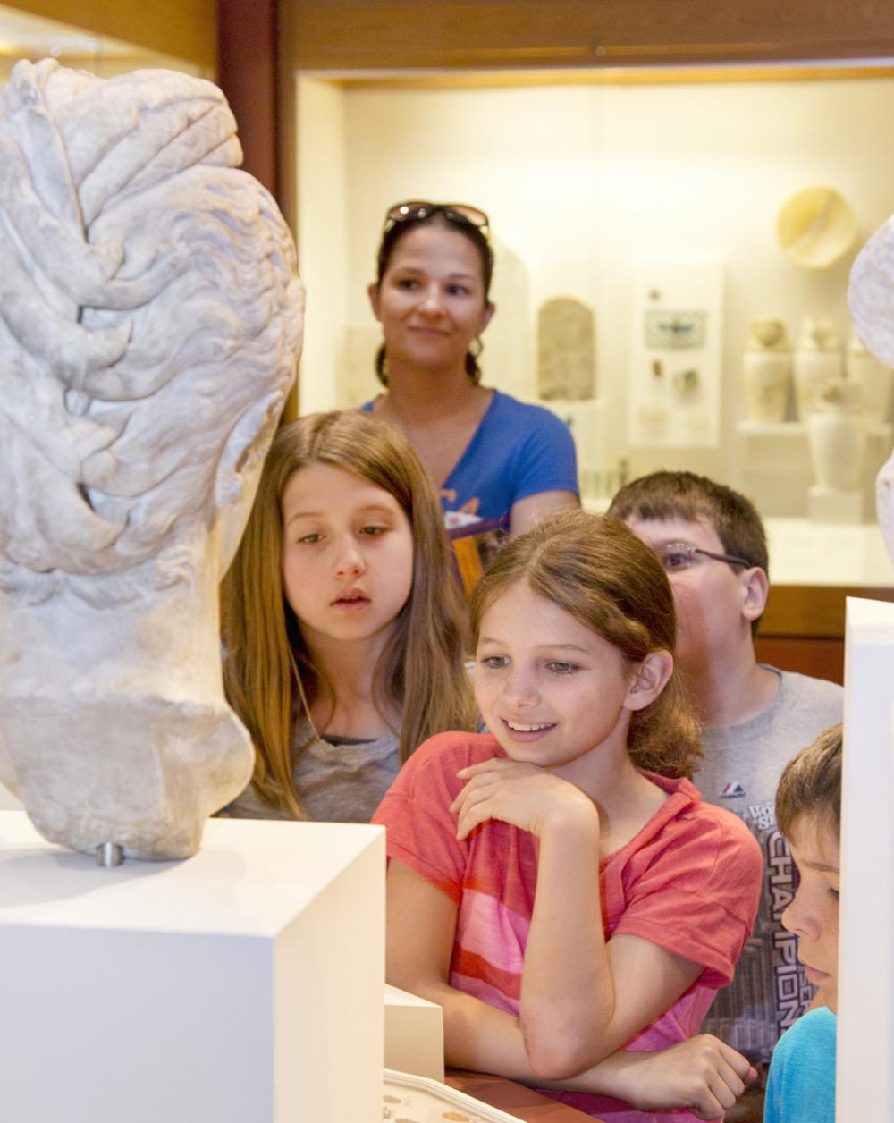 Fourth grade students investigate ancient objects Fourth grade students investigate ancient objects