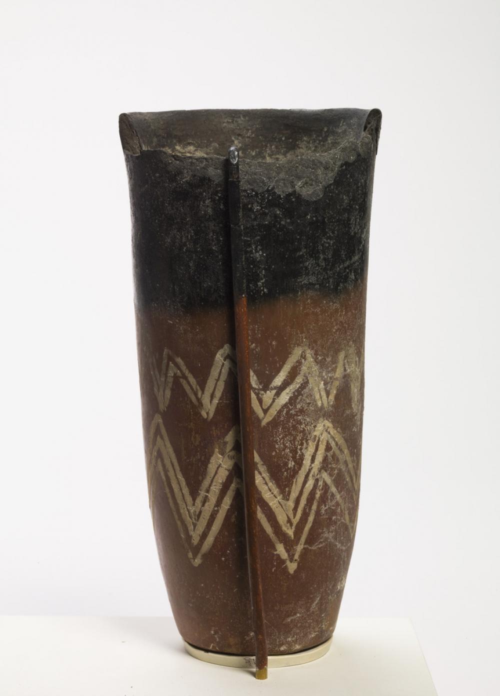 Egyptian, Jar with zigzag motif