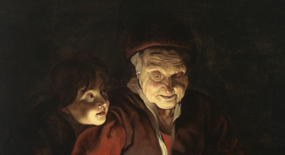 After Peter Paul Reubens (Flemish, 1577-1640), Night Scene with an Old Woman and a Boy, 1616-17 After Peter Paul Reubens (Flemish, 1577-1640), Night Scene with an Old Woman and a Boy, 1616-17