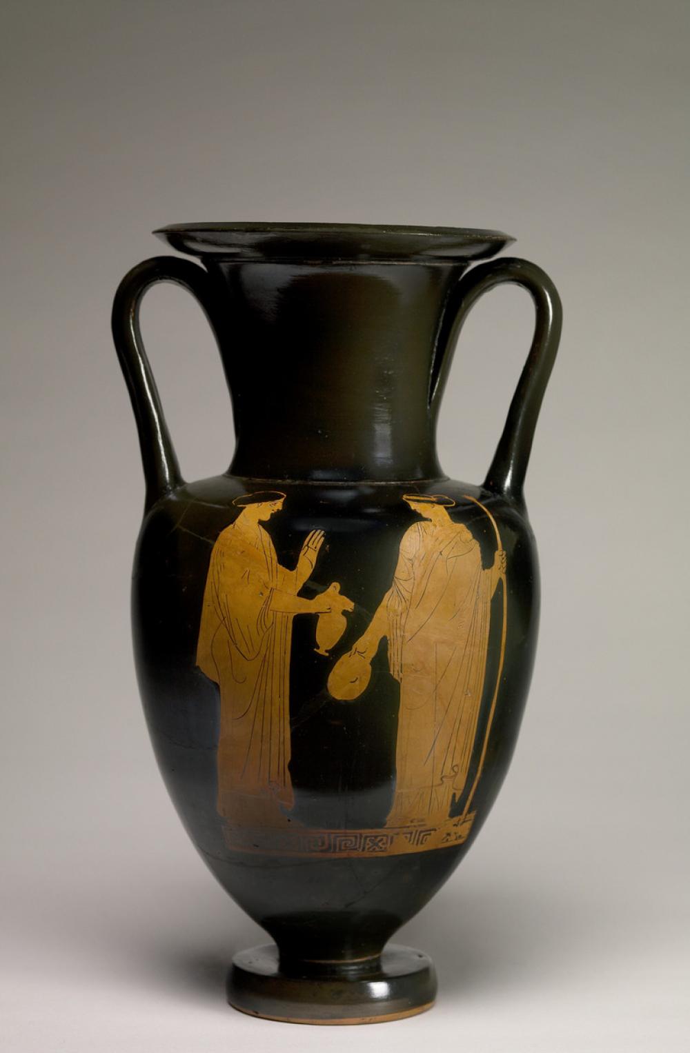 Polygnotos, attrib., Nolan amphora with mythological figures Polygnotos, attrib., Nolan amphora with mythological figures