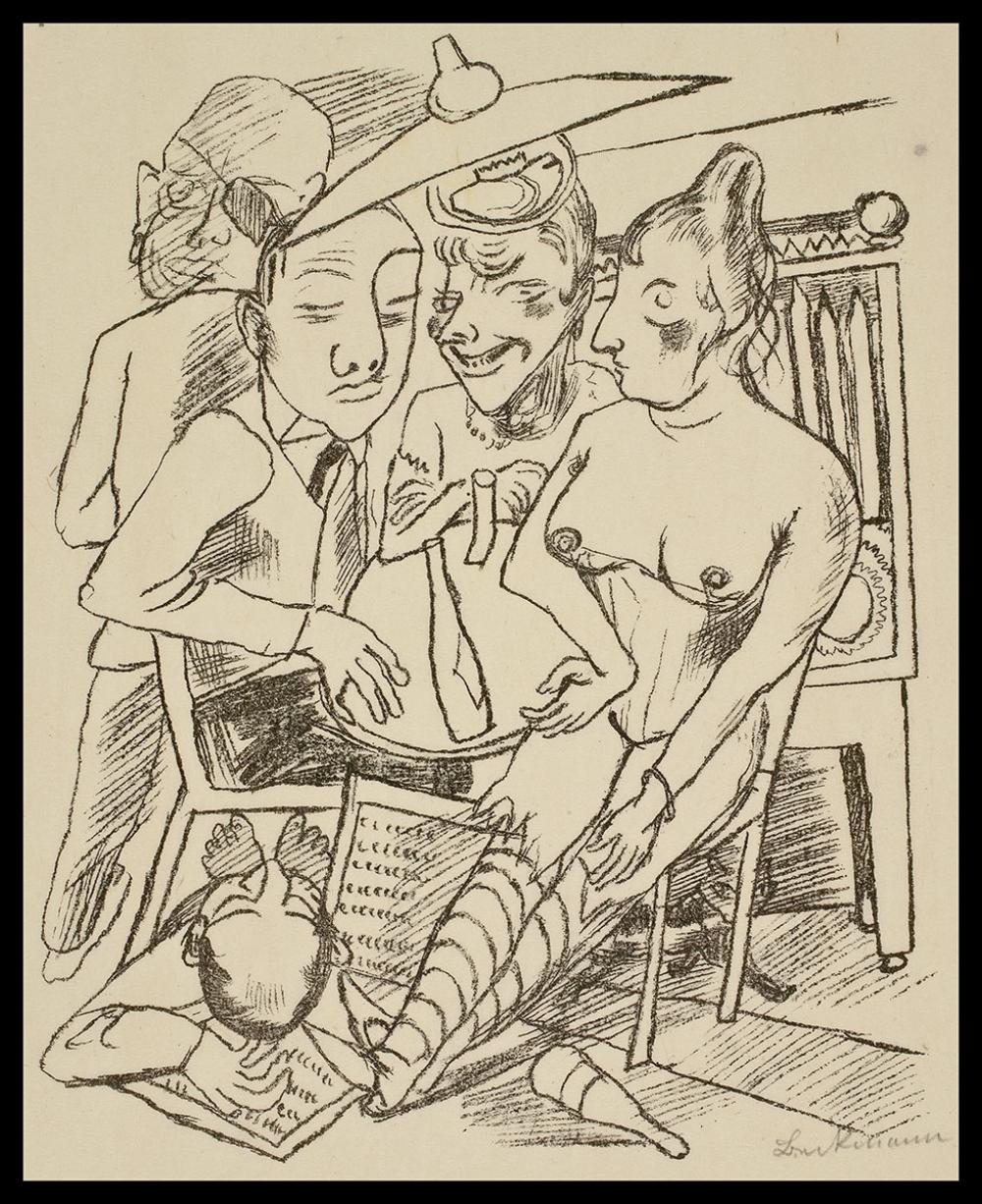 Max Beckmann, City Night Max Beckmann, City Night