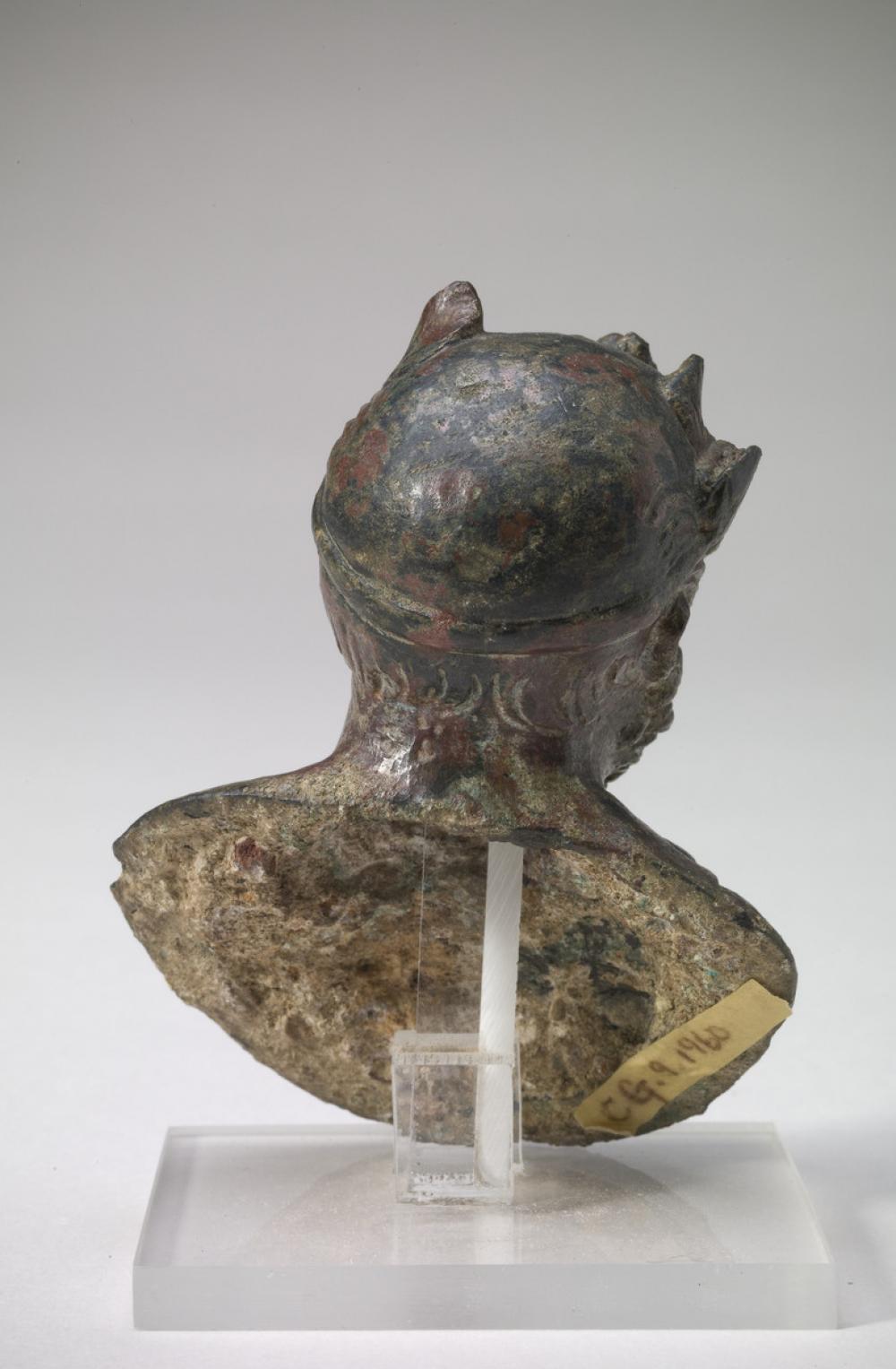 Roman, Decorative mount from a bed with a bust of Silenus Roman, Decorative mount from a bed with a bust of Silenus