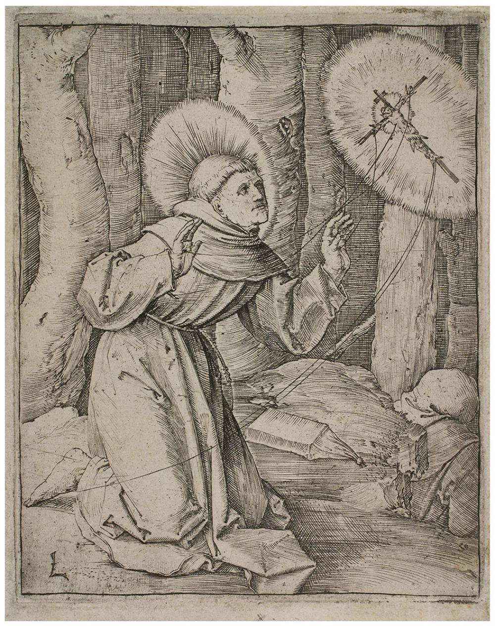 Leyden, Lucas van, St. Francis Receiving the Stigmata Leyden, Lucas van, St. Francis Receiving the Stigmata