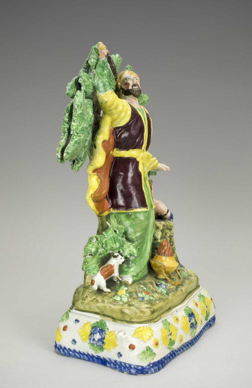 English, Bocage Figure of Abraham Offering Isaac English, Bocage Figure of Abraham Offering Isaac