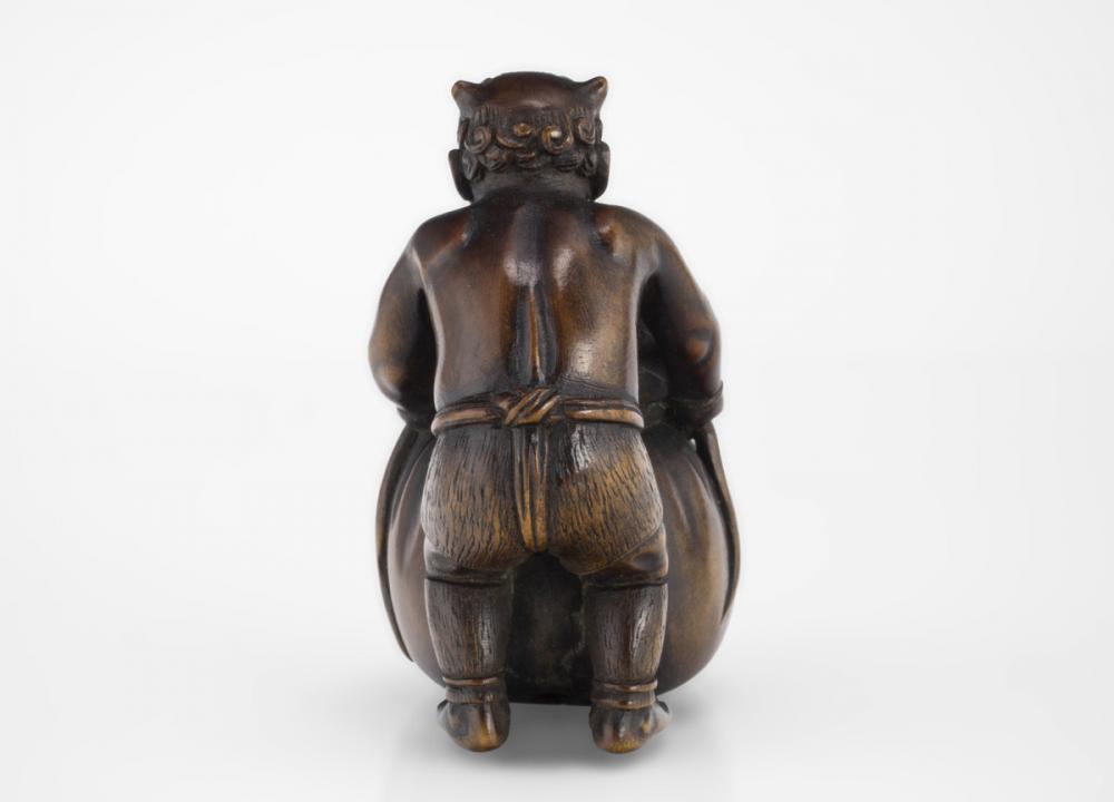 Jusen, Oni tying treasure bag Jusen, Oni tying treasure bag