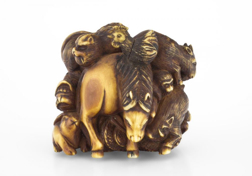 Mitsu saku and Kakihan, The twelve animals of the zodiac Mitsu saku and Kakihan, The twelve animals of the zodiac