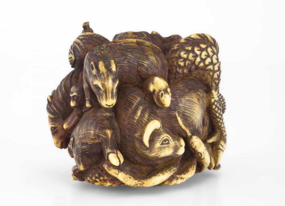 Mitsu saku and Kakihan, The twelve animals of the zodiac Mitsu saku and Kakihan, The twelve animals of the zodiac