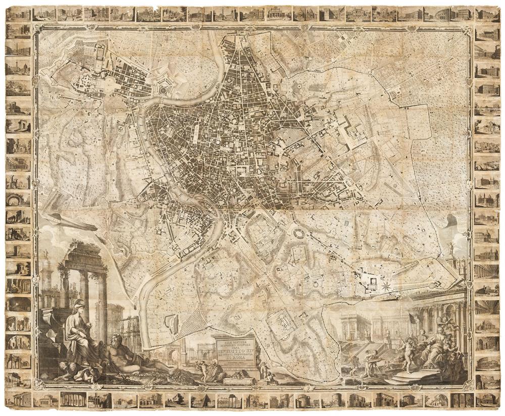 Nolli, Giovanni Battista; Pronti, Domenico, Nuova Pianta di Roma Nolli, Giovanni Battista; Pronti, Domenico, Nuova Pianta di Roma
